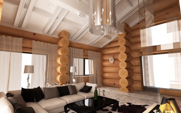 Дизайн деревянного дома внутри: создание уютного и стильного интерьера